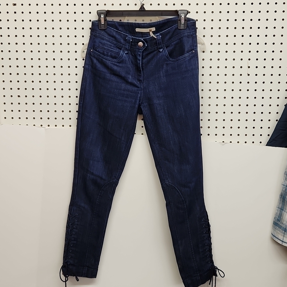 LEIFSDOTTIR jeans women's size 26 dark wash  EUC